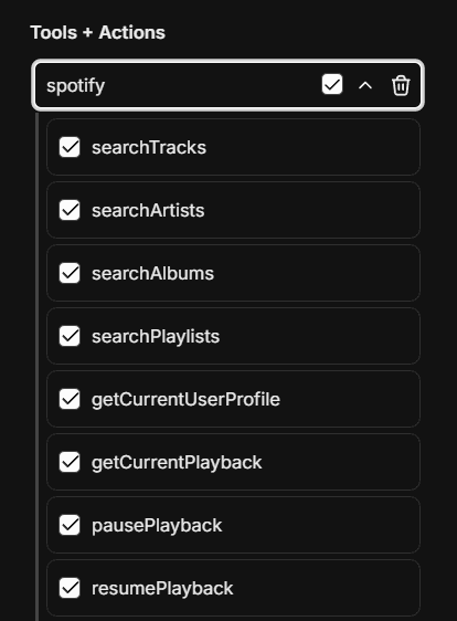 Agents - MCP Tools