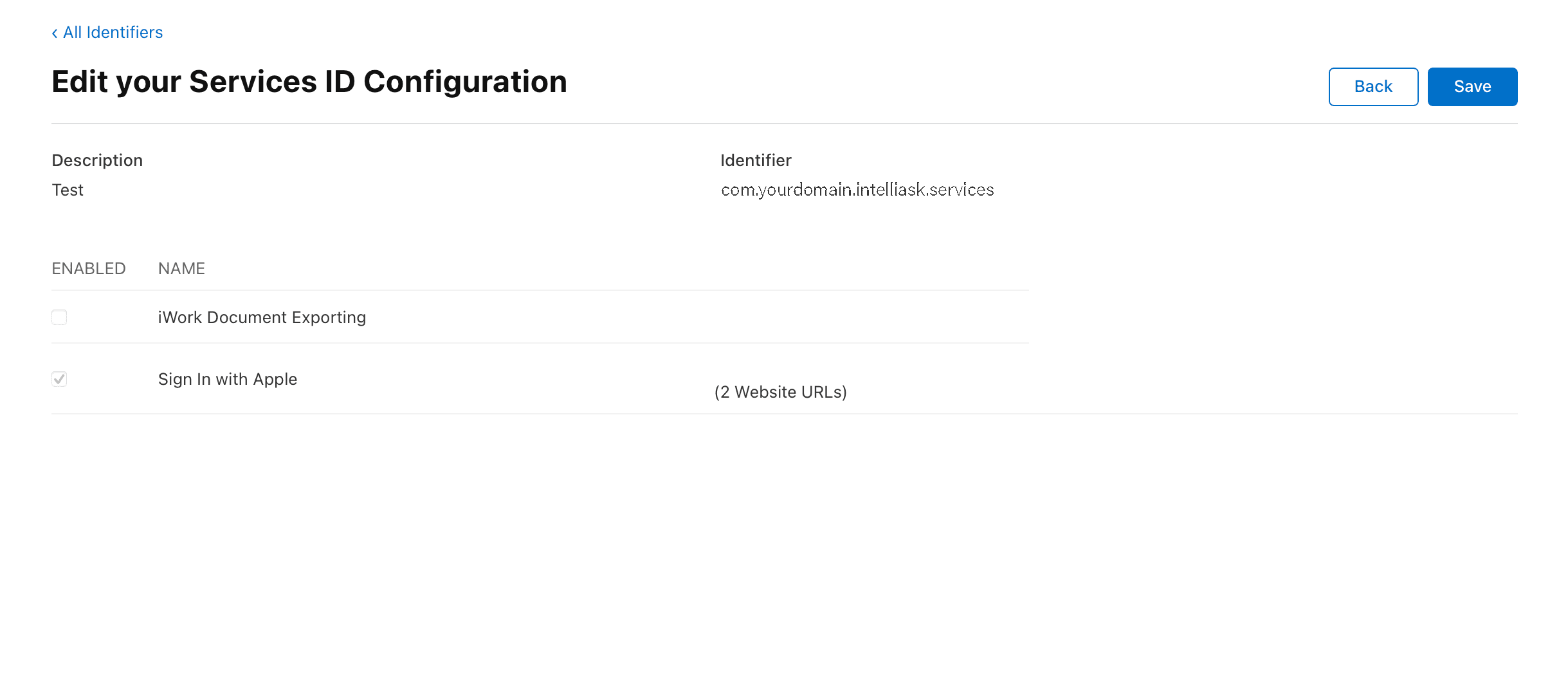 Web Authentication Configuration