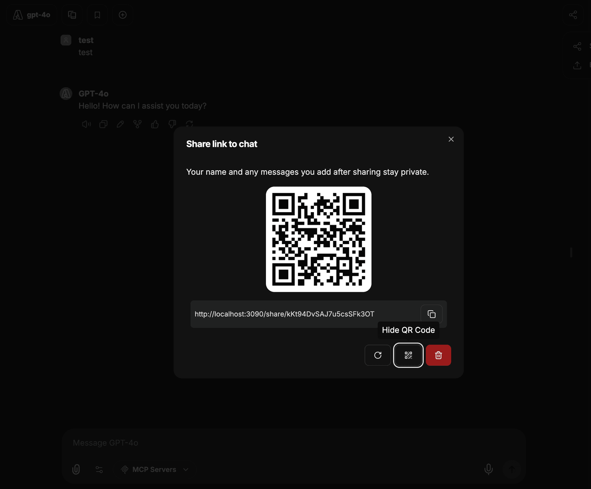 QR code download options