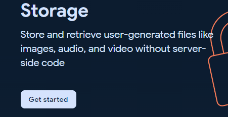 Storage Get Started